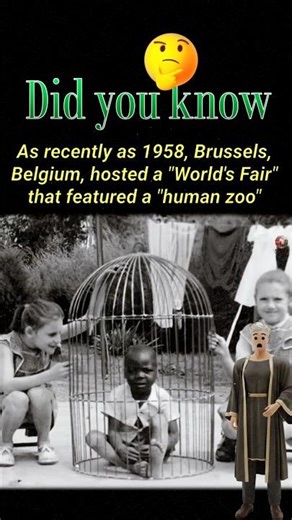 Human zoo you didn’t know about | history | shorts | slavery | facts