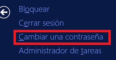Windows: Cambiar contraseña desde RDP (escritorio remoto)