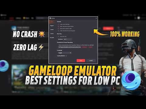 Gameloop Crash & Lag Fix 🔥 Best Settings for Low End PC | PUBG Mobile Smooth Gameplay 2026