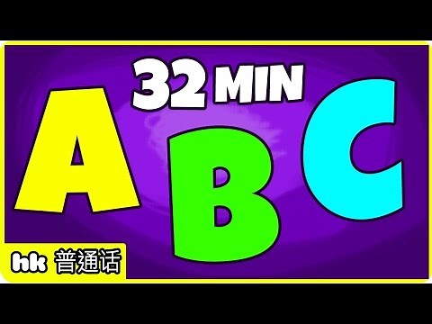 Learn ABC Alphabet Song and more Nursery Rhymes by HooplaKidz Mandarin