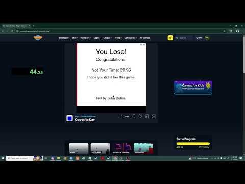 Opposite day full game 100% 1:54.71 [WR]