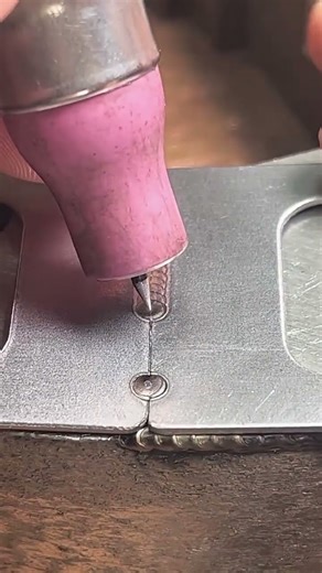 technique TiG cold tacking welder welding..😱