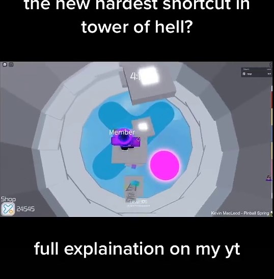 New Hardest Shortcut in Tower of Hell!
