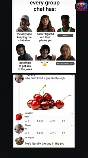 Every Stranger Things Group Chat Be Like 😂 | Who are you in the squad? #strangerthings