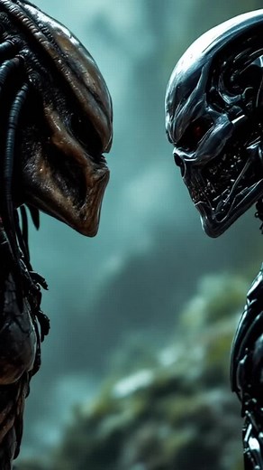 Predator vs Terminator… #predator #prey #terminator #predatorvsterminator #vs #multiverse #aiart #ai #movies #film #versus