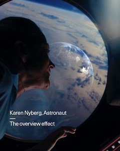 37 reactions | The ”Overview Effect” is a cognitive shift in awareness reported by astronauts after seeing Earth from space. At Polestar, we are fascinated by this change of perspective and especially how it can help us gain a better understanding of our planet—and how to take care of it. As one of less than 600 people in history, Karen Nyberg has first-hand experience of seeing our tiny blue dot hanging in the vastness of space. | Polestar | Facebook