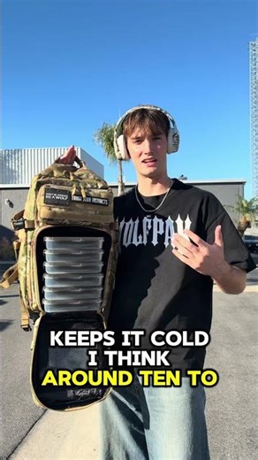 Meal Prep Backpack? SIGN ME UP! 😍