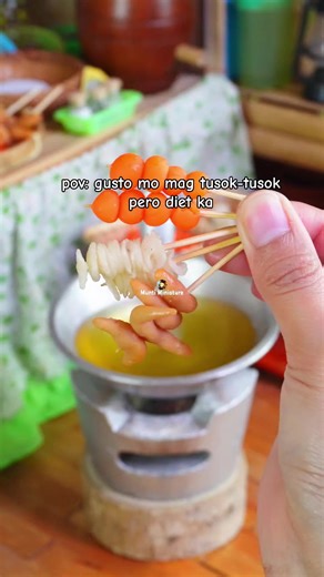 Pede Naman Basta Ganto Kaliit: Miniature Tusok-Tusok