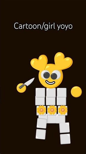 cartoon girl yoyo