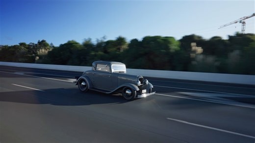 7K views · 7.1K reactions | Fenders, not chopped, but all hot rod  Full vid on the Hot Rod Revue YouTube channel  @bisqik @rocketspeednz #ford #coupe #hotrod #v8 #smallblock #stance #driving #driven #nostalgia #traditional | Hot Rod Revue | Facebook