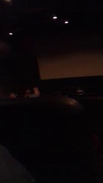 Fire alarm going off in the theatre and no one moving