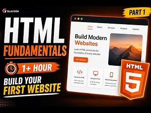 HTML5 Crash Course for Beginners | Learn HTML from Scratch