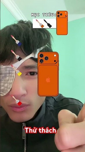 Tô màu iphone 17 #thửthách #videoshort #videogames