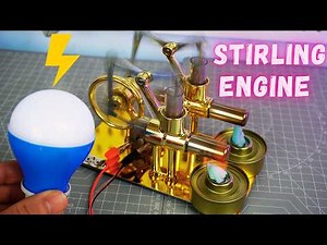 DIY Stirling Engine Kit – Unboxing, Assembly & First Run