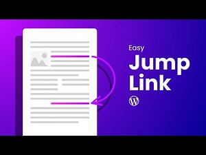 How to Create a Jump Link in WordPress