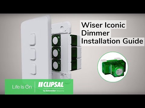 Wiser Iconic Dimmer – Installation Guide
