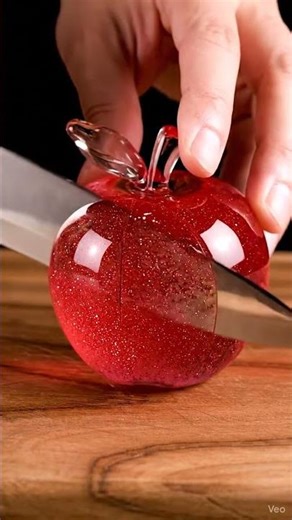 Satisfying Apple Cutting ASMR 🍎 | Relaxing Crunchy Fruit Sounds for Sleep & Calm”