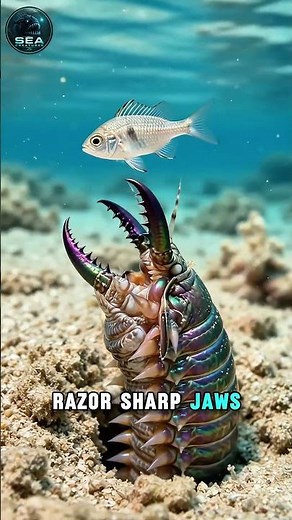 The Bobbit Worm: The Ocean's Invisible Monster #marinebiology #seacreatures #oceanfacts
