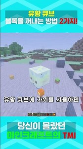 Got a block stuck in a Sulfur Cube and don't know how to get it out? #minecraft #tmi #minecraft