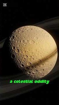 Hyperion: Saturn's Mysterious Sponge-Shaped Moon with Chaotic Rotation | Space Discovery