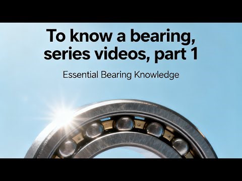 To know a Bearing Part1 #bearing #bearings #mechanic #knowledge #engineering