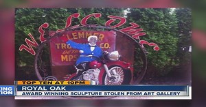 Gallery owners say stolen statue has been found