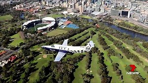 There was an alarming sight in the skies over Adelaide as a police plane and a helicopter were flying side by side. www.7NEWS.com.au #SAPolice #7NEWs | 7NEWS Adelaide