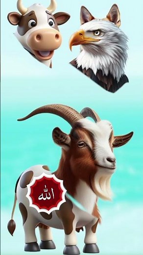Mind-Blowing Bull Transformation 🐂 | 4 Animal Heads VFX Fusion 🔥 #cow #animtion #comedy #animation