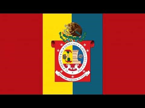 Bandera e Himno de Oaxaca (México) - Flag and Anthem of Oaxaca (Mexico)