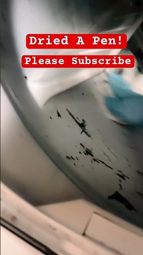 How to Get Pen Out of a Dryer 😅