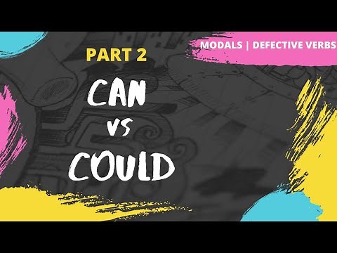 Can vs Could | Similarity | Differences | Modal Verbs | Examples | Exercise