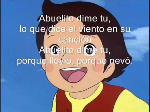 letra de abuelito dime tu