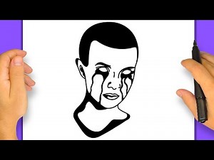How to Draw Eleven 11 from Stranger Things | Simple and Easy Step-by-Step