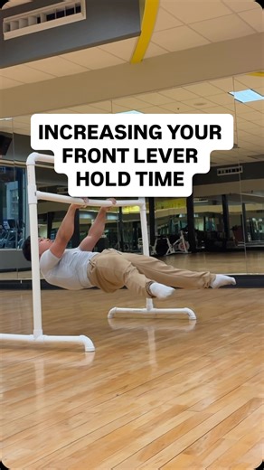 Strong M. on Instagram: "Max holding with the full skill you want isn’t bad, but it becomes bad if you do it every time. This is because usually when it’s a new skill to you, you can’t hold it with clean form as long. Then trying to max hold causes you to decrease in form and alignment much quicker and so regressing to an easier variation during your hold helps you grow with the proper working muscles and form. This is what helped me go from an 8 second full front lever hold into a 15 second hol