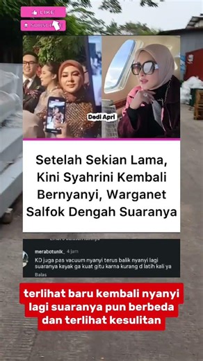 momen ketika syahrini bernyayi kembali #shorts #shortsvideo #kabarterbaru #fyp