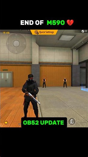 💔 END OF M590 😭 BYE 👋 OB52 UPDATES |#shorts #ffshorts #ffshortstamil #trending #freefire #newevent