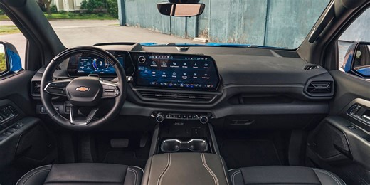 View Interior Photos of the 2025 Chevrolet Silverado EV LT