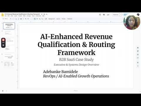 AI Enhanced Revenue Qualification and Routing Framework for B2B SaaS 1