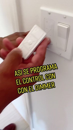 Programming Lutron Dimmer Control for Electric Lights