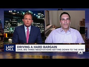 UAW negotiations get down to the wire as threat of strike looms