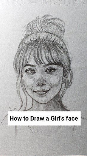19K views · 341 reactions | How to draw a girl's face | Maher Maarouf Art | Facebook