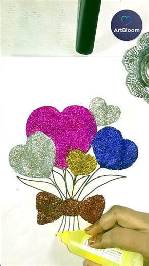 Glitter Craft Ideas Easy | DIY Sparkle Projects #diy #glitter #art