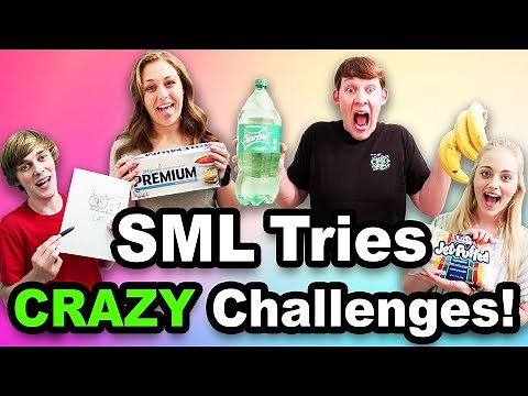 SML Tries CRAZY VIRAL Challenges!!!