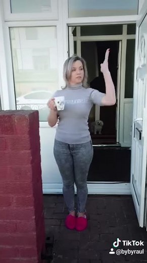 Good morning my neighbor's funny TikTok