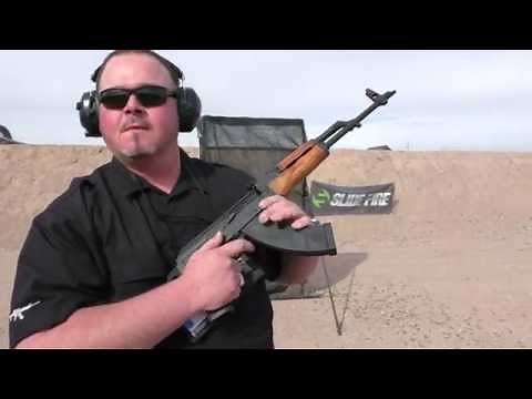 New Slide Fire Stock for AK, AR, and 10/22: SHOT Show 2015