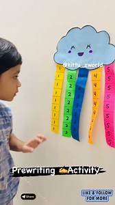Fun learning activity for toddlers | Homeschooling | learning numbers with fun | Benifits : ✔️Prewriting activity ✔️Finemotor skills development ✔️brain boosting activity ✔️eyes and hands coordination ✔️Recognise numbers follow @kittu_zworld for more such educational videos 💡 #numbers #number #counting #123 #preschollactivity #maths #mathsactivities #nursary #lkg #diy #drawing #creativity #montessori #earlylearning #toddlers #toddlerslearning #preschools #prescholar #funlearning #homeschooling 