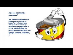 Alimentos naturales y procesados
