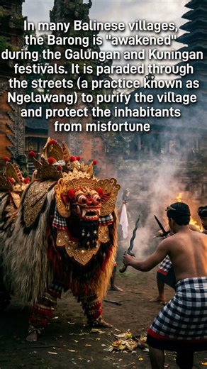 History of Barong #BaliCulture #BaliBarong #Barong #Bali