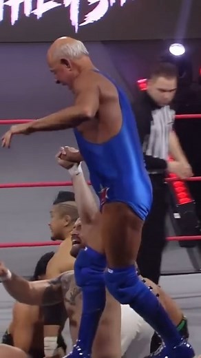 Mike Jackson still has moves! #impactwrestling #prowrestling #fbreels #reelsfb #wrestling #mikejackson #wow | TNA Wrestling UK