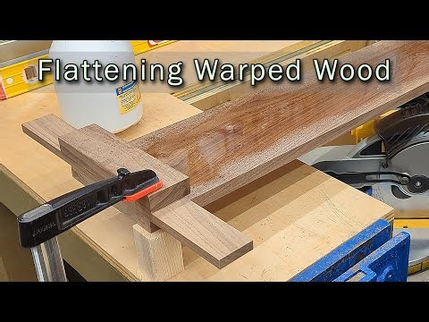 Flattening Warped Wood & Botched Drilling Fix | Ep.26